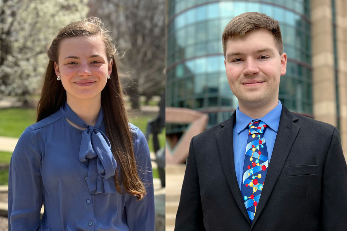 Image of Claire Campbell and Trent Kobulnicky